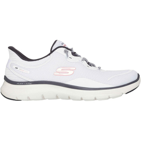 Skechers Womens Flex Appeal 5.0 Easy Breezy Trainer White/Multi