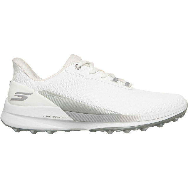 Skechers Womens Skechers Pure Slip Ins Golf Shoes White/Silver