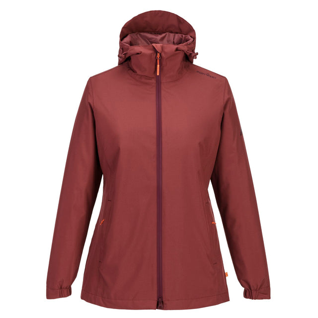 Portwest Slievebloom Womens Rain Jacket Cinnamon