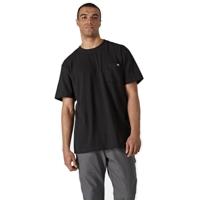 Dickies Mens Short Sleeve Cotton T-Shirt Black