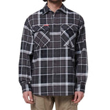 Hard Yakka Mens Core Flannel Shirt Charcoal