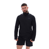 Ted Baker Sport Mens RORY Soft StretchTraining 1/4 Zip Black