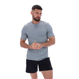 Ted Baker Sport Mens SAM Aeroflow Running T-Shirt Grey