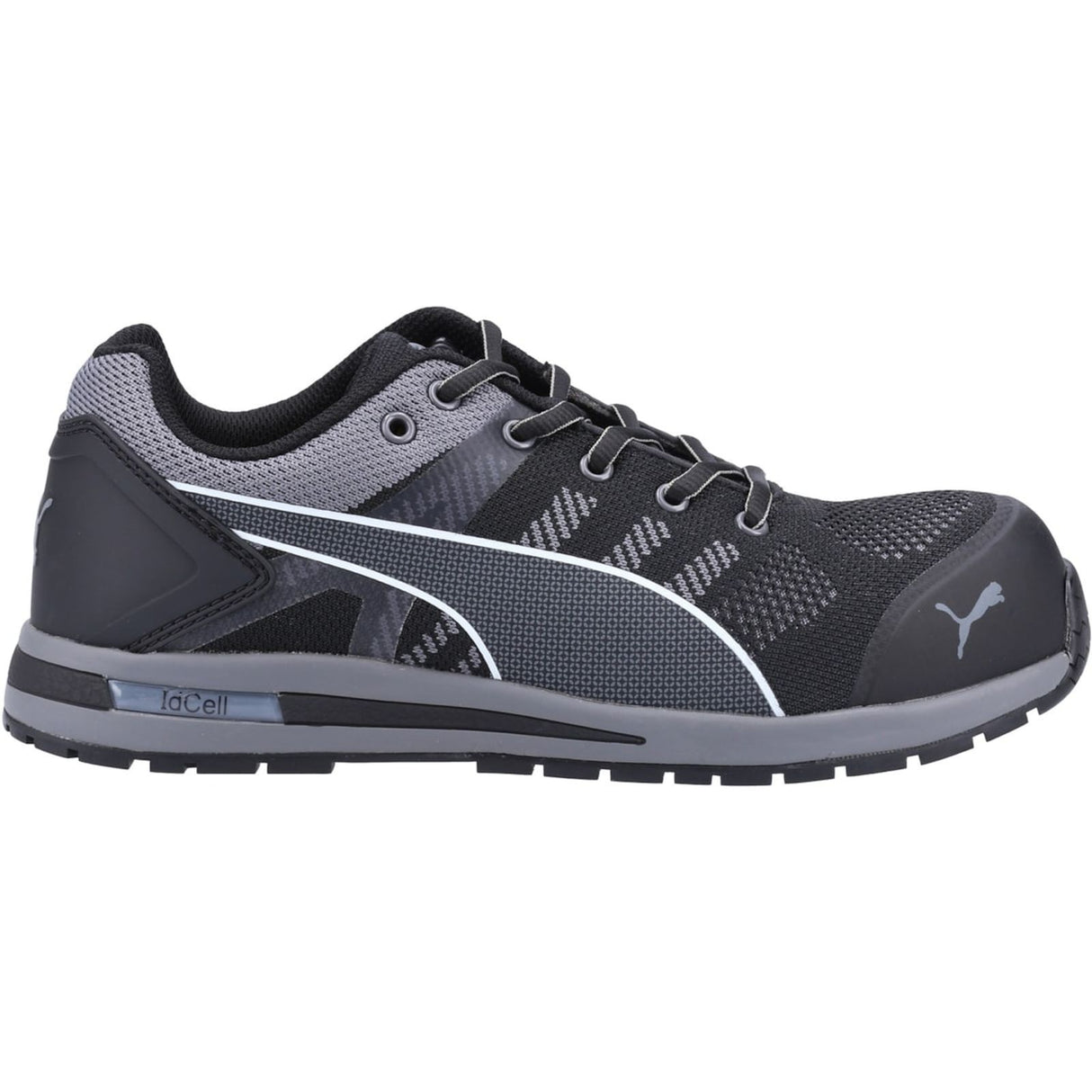Puma Safety Mens Elevate Knit LOW S1 Safety Trainer Black