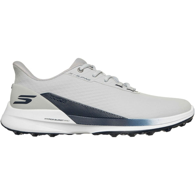 Skechers Mens Skechers Pure Slip Ins Golf Shoes Grey/Navy
