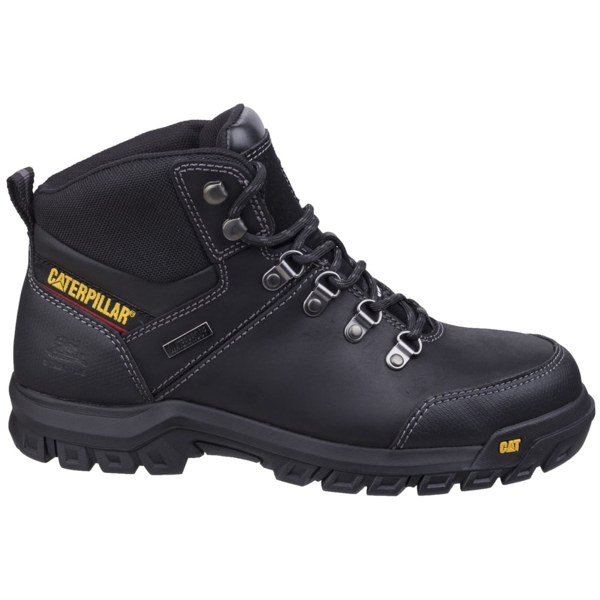 Caterpillar Mens Framework Safety Boot ST S3 WR HRO SRA Black