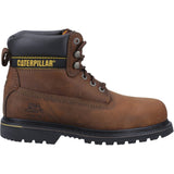 Caterpillar Mens Holton Safety Boot Brown
