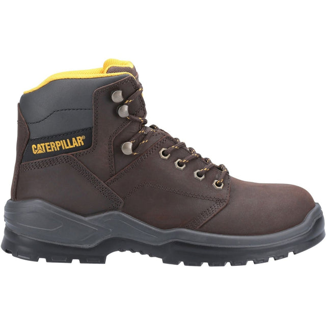 Caterpillar Mens Striver Injected Safety Boot Brown