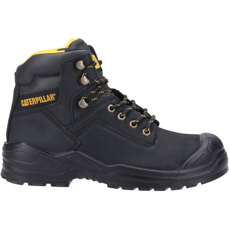 Caterpillar Mens Striver Mid S3 Safety Boot Black