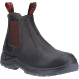 Hard Yakka Mens Banjo Elastic Gusset Safety Dealer Brown