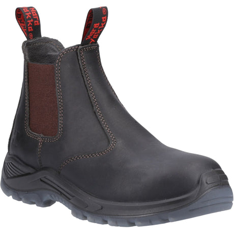 Hard Yakka Mens Banjo Elastic Gusset Safety Dealer Brown