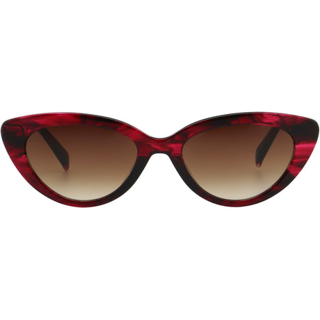 Karen Millen Unisex KM506822053 Sunglasses Red Horn