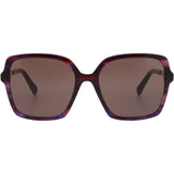 Karen Millen Unisex KM507171356 Sunglasses Shiny Purple