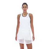 Ted Baker Sport Womens ANNABELLE Lace Back Tennis Tank White