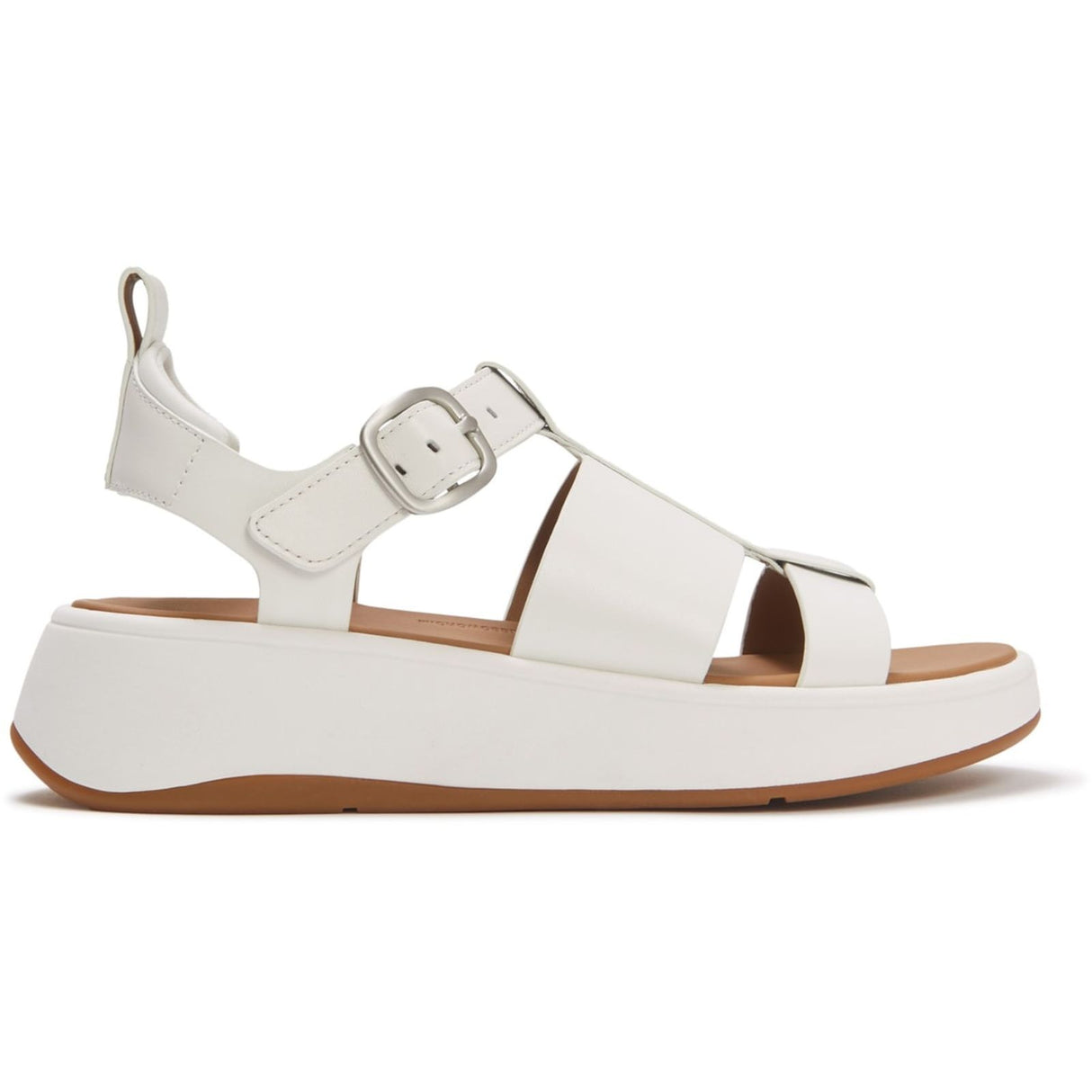 Fitflop Womens F-Mode Fisherman Sandal Urban White