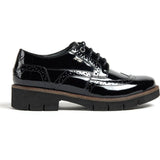 Pod Womens Kacey Brogue Black