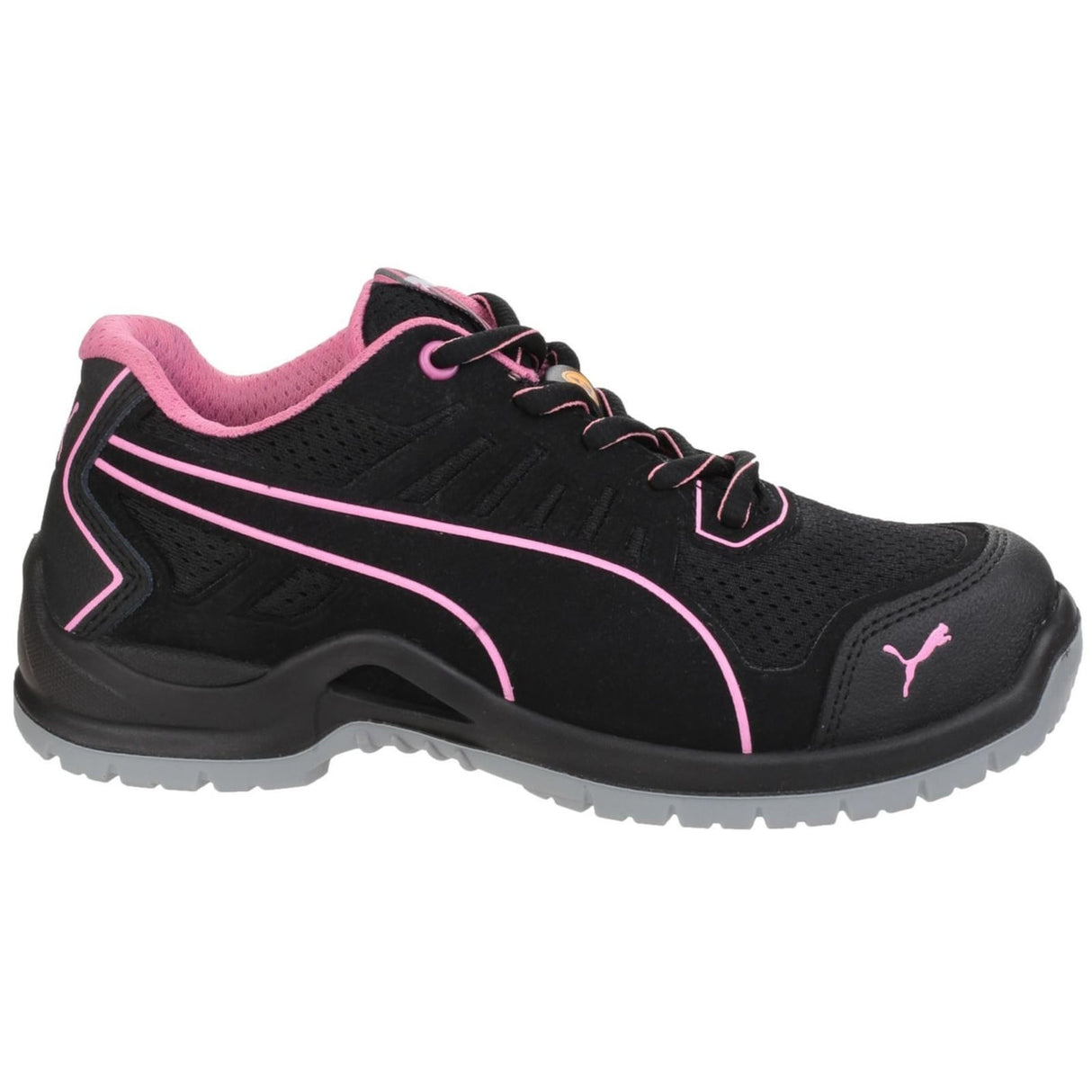 Puma Safety Womens Fuse Tech Lightweight Ladies Safety Trainer Black