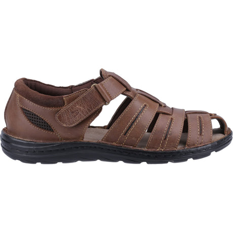 Hush Puppies Mens Albert Fisherman Sandal Tan