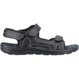 Hush Puppies Mens Alistair Sandal Black