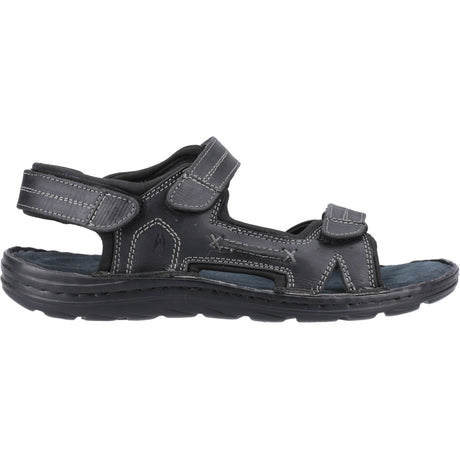 Hush Puppies Mens Alistair Sandal Black