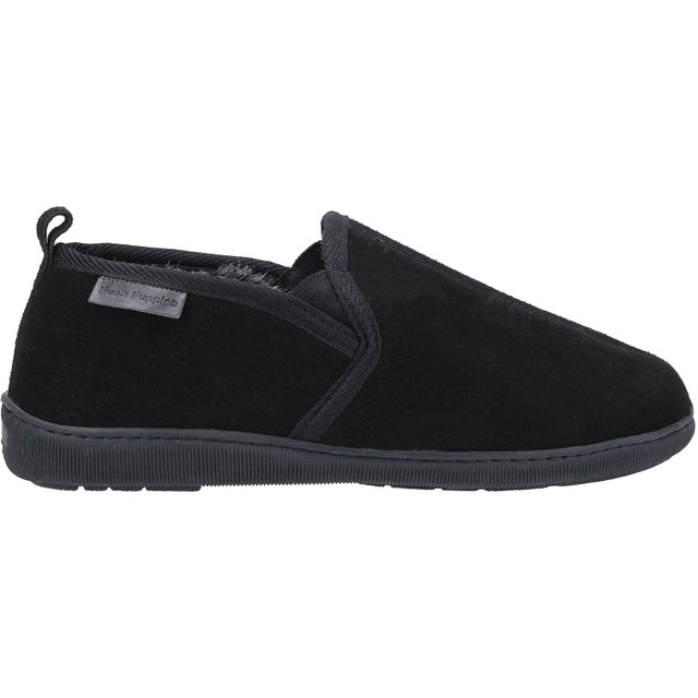 Hush Puppies Mens Arnold Slipper Black