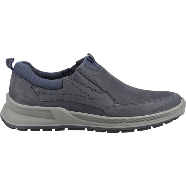 Hush Puppies Mens Arthur Slip On Shoe Navy