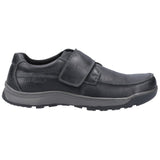 Hush Puppies Mens Casper Touch Fastening Shoes Black