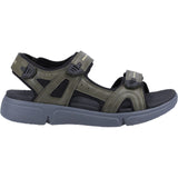 Hush Puppies Mens Castro Sandal Khaki