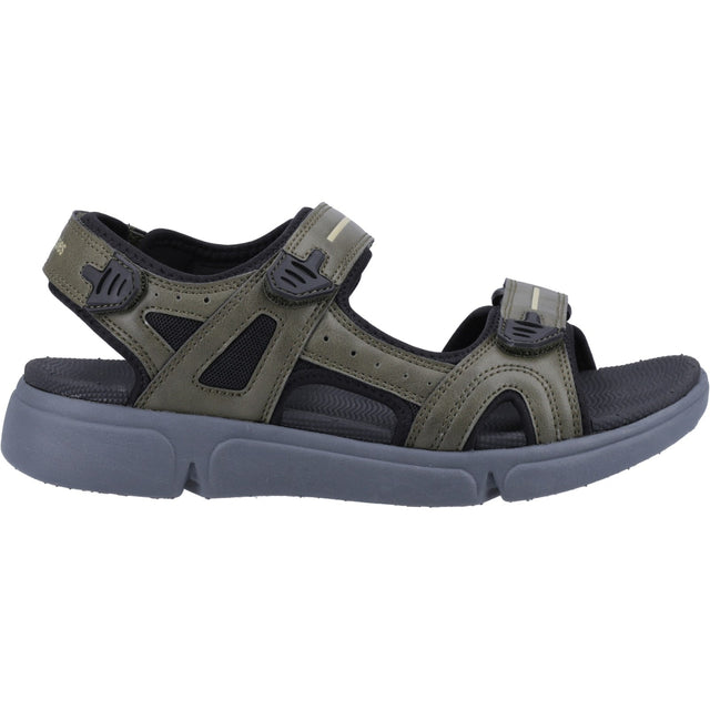 Hush Puppies Mens Castro Sandal Khaki