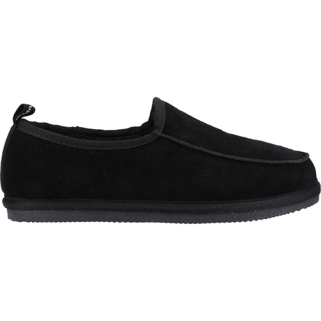 Hush Puppies Mens Charles Slippers Black