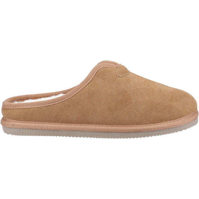 Hush Puppies Mens Conrad Slippers Tan