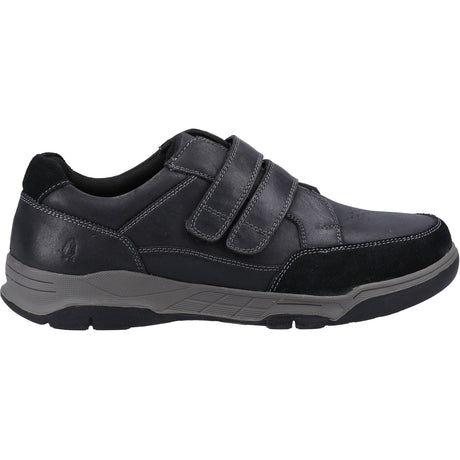 Hush Puppies Mens Fabian Double Strap Black