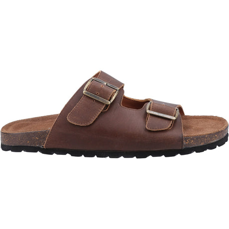 Hush Puppies Mens Nash Slider Brown