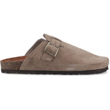 Hush Puppies Mens Noel Suede Closed Sandal Taupe