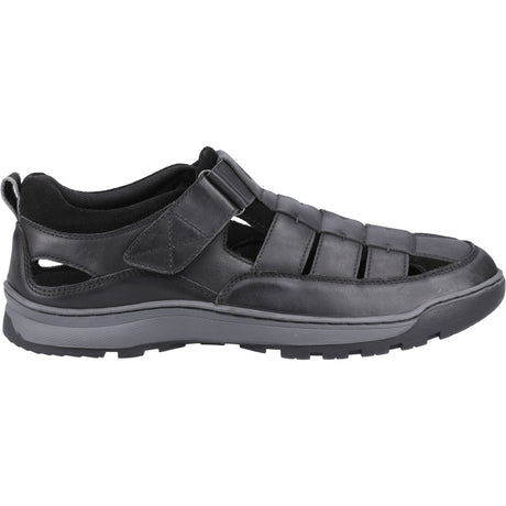 Hush Puppies Mens Rucker Fisherman Black