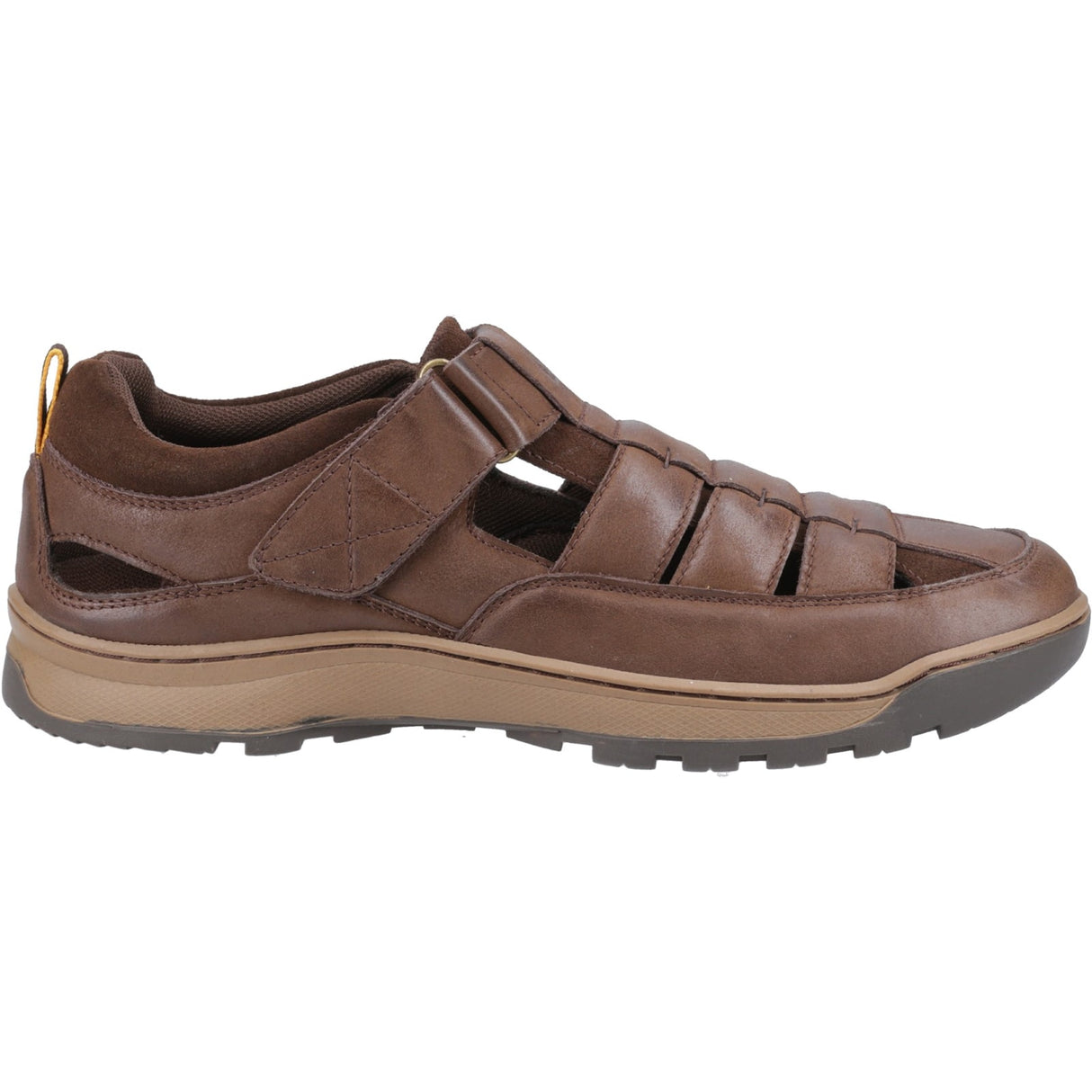 Hush Puppies Mens Rucker Fisherman Brown