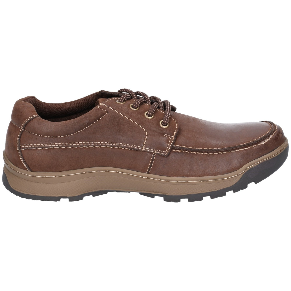 Hush Puppies Mens Tucker Lace Shoe Brown