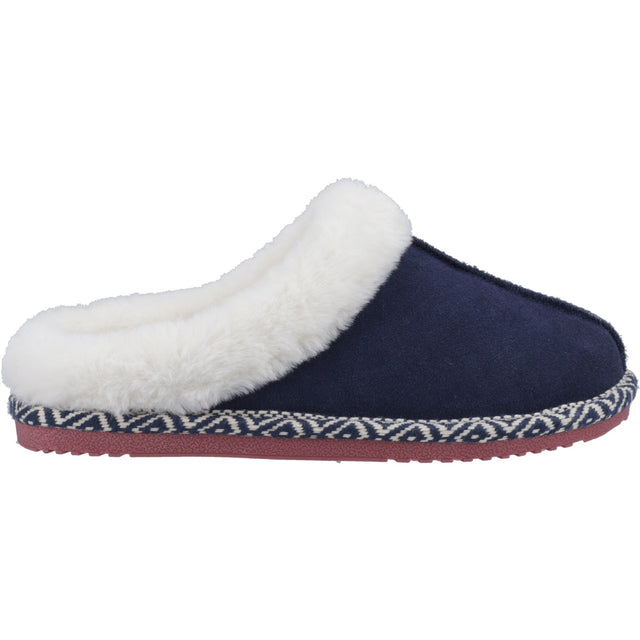 Hush Puppies Womens Amara Slippers Navy