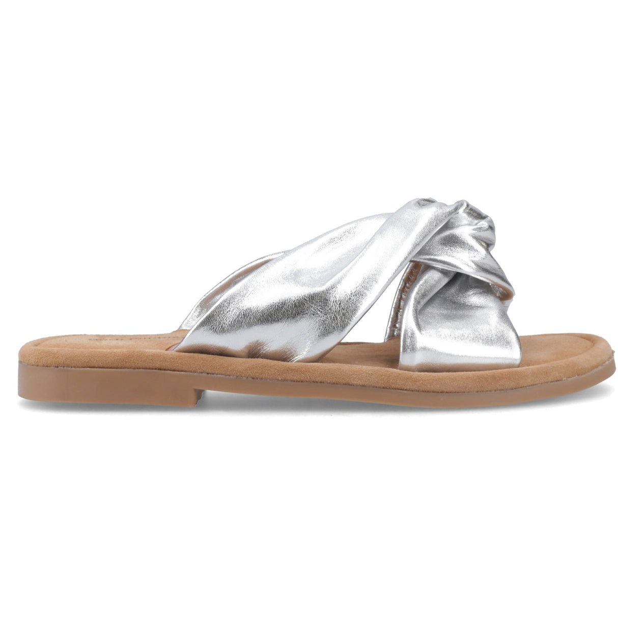 Hush Puppies Womens Amy Wide Fit Sandal Silver