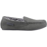 Hush Puppies Womens Annie Mocassin Slipper Grey