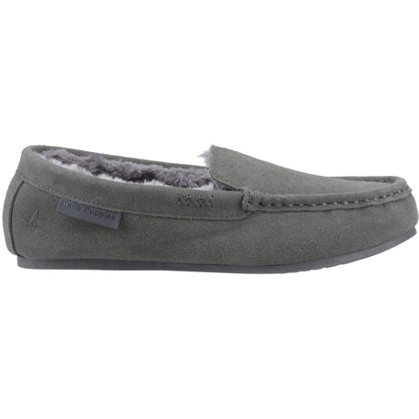 Hush Puppies Womens Annie Mocassin Slipper Grey