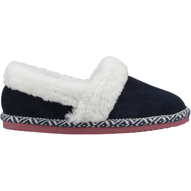 Hush Puppies Womens Ariel Slippers Navy