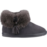 Hush Puppies Womens Ayana Slippers Grey