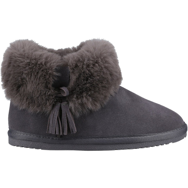 Hush Puppies Womens Ayana Slippers Grey