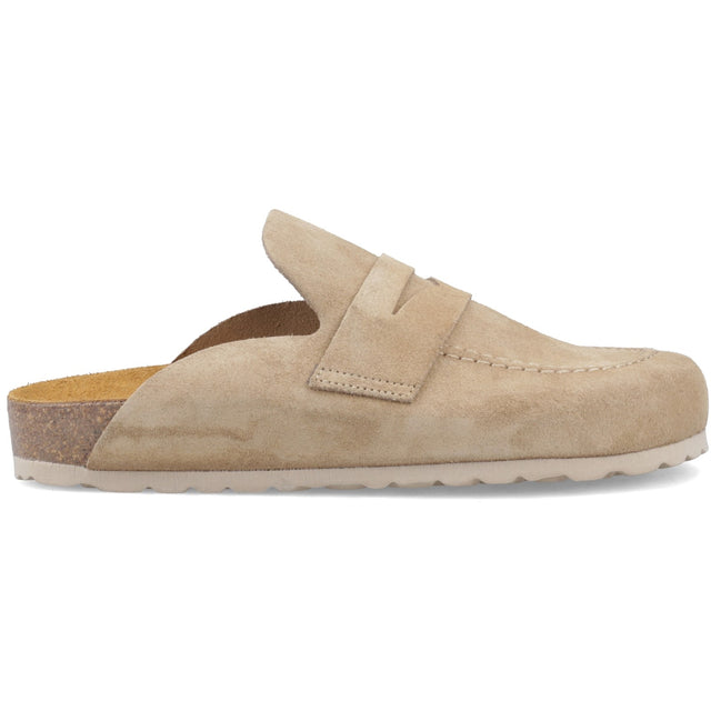 Hush Puppies Womens Briar Closed Toe Sandal Taupe