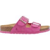 Hush Puppies Womens Brixley Mule Sandal Fuchsia