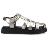 Hush Puppies Womens Cassandra Gladiator Sandal Gold