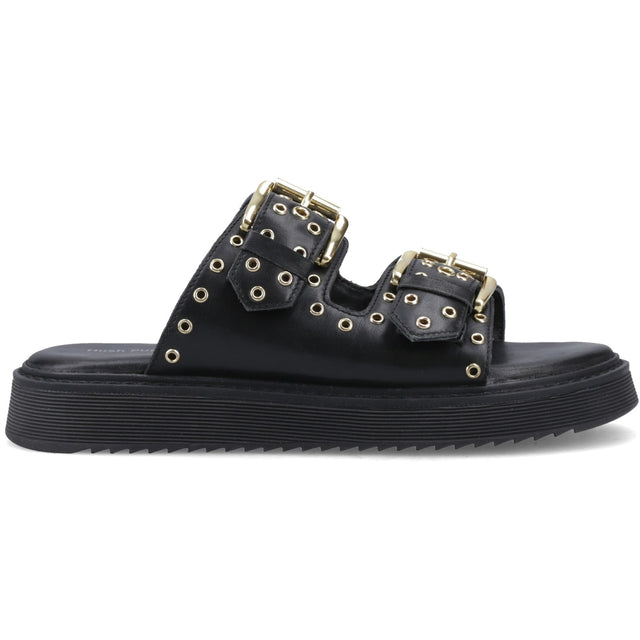 Hush Puppies Womens Christine Mule Sandal Black