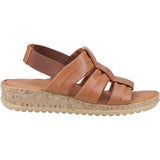 Hush Puppies Womens Eden Gladiator Sandal Tan