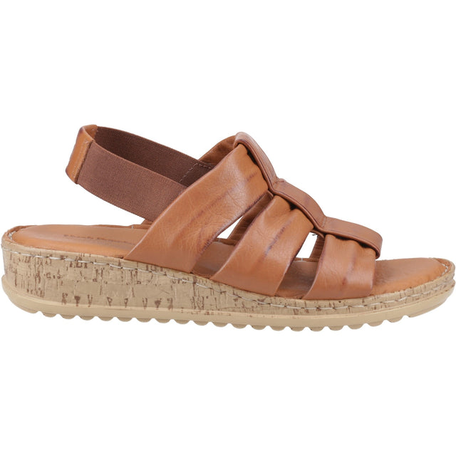 Hush Puppies Womens Eden Gladiator Sandal Tan
